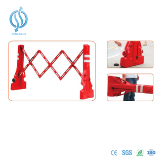 Складной 2,3-метровый выдвижной пластиковый барьер