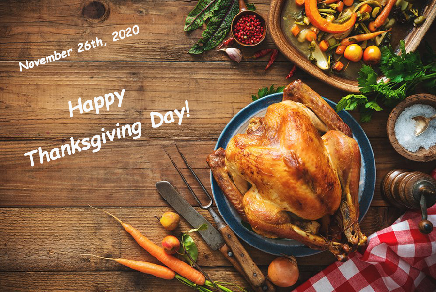 Счастливого дня благодарения