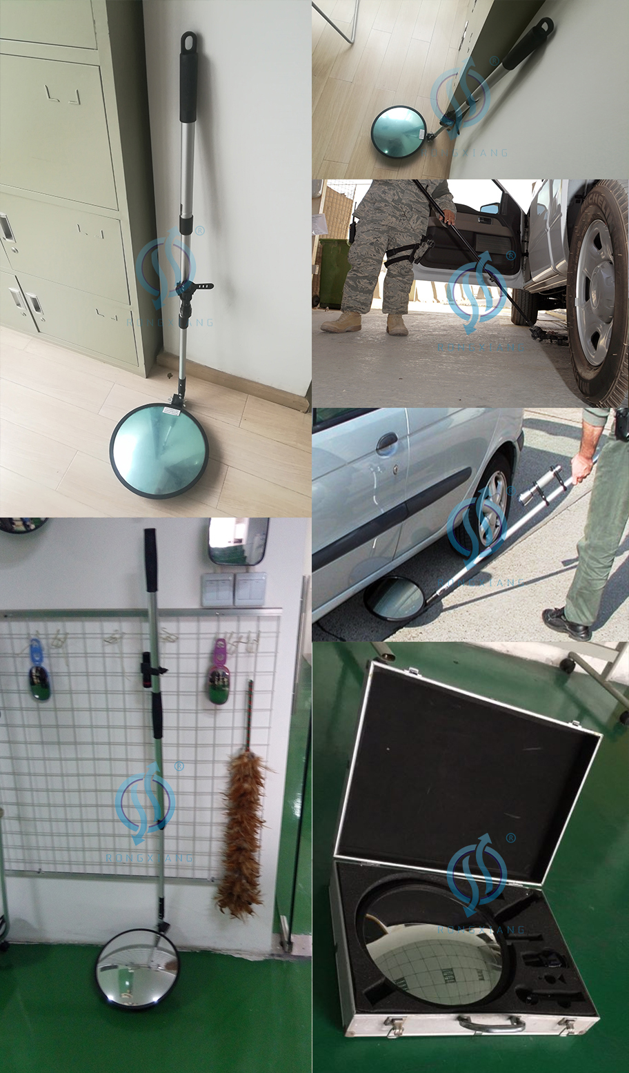 Под зеркалом инспекции транспортного средства