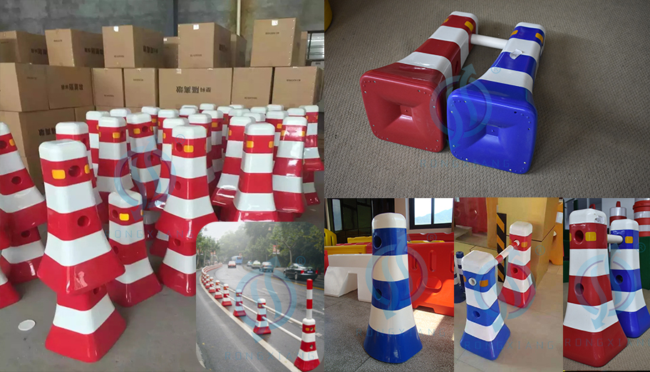 Пластиковый дорожный барьер